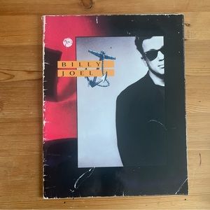 VTG 90s Billy Joel Song Book Storm Front album photos paperback
